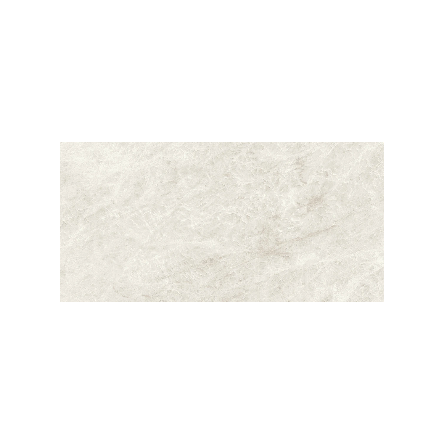 A rectangular tile named Beyond Tah Mahal - Pure featuring a light beige, marble-like texture with subtle veining, displayed on a plain white background.