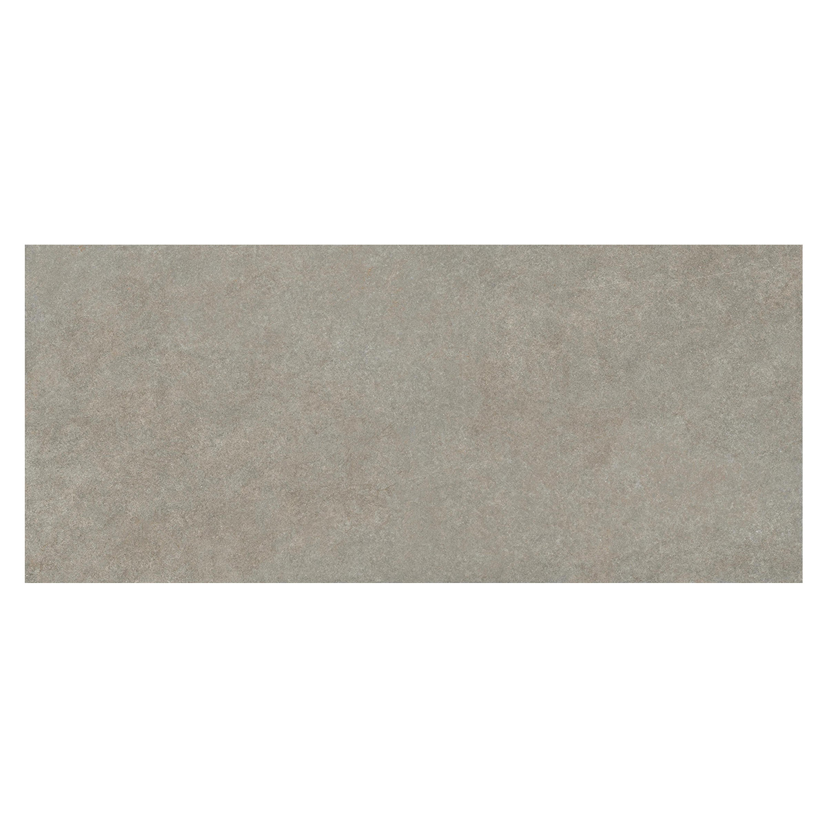 Boost Mineral - Grey is a rectangular gray ceramic tile featuring a subtle, textured surface and slightly mottled coloring, shown against a white background.