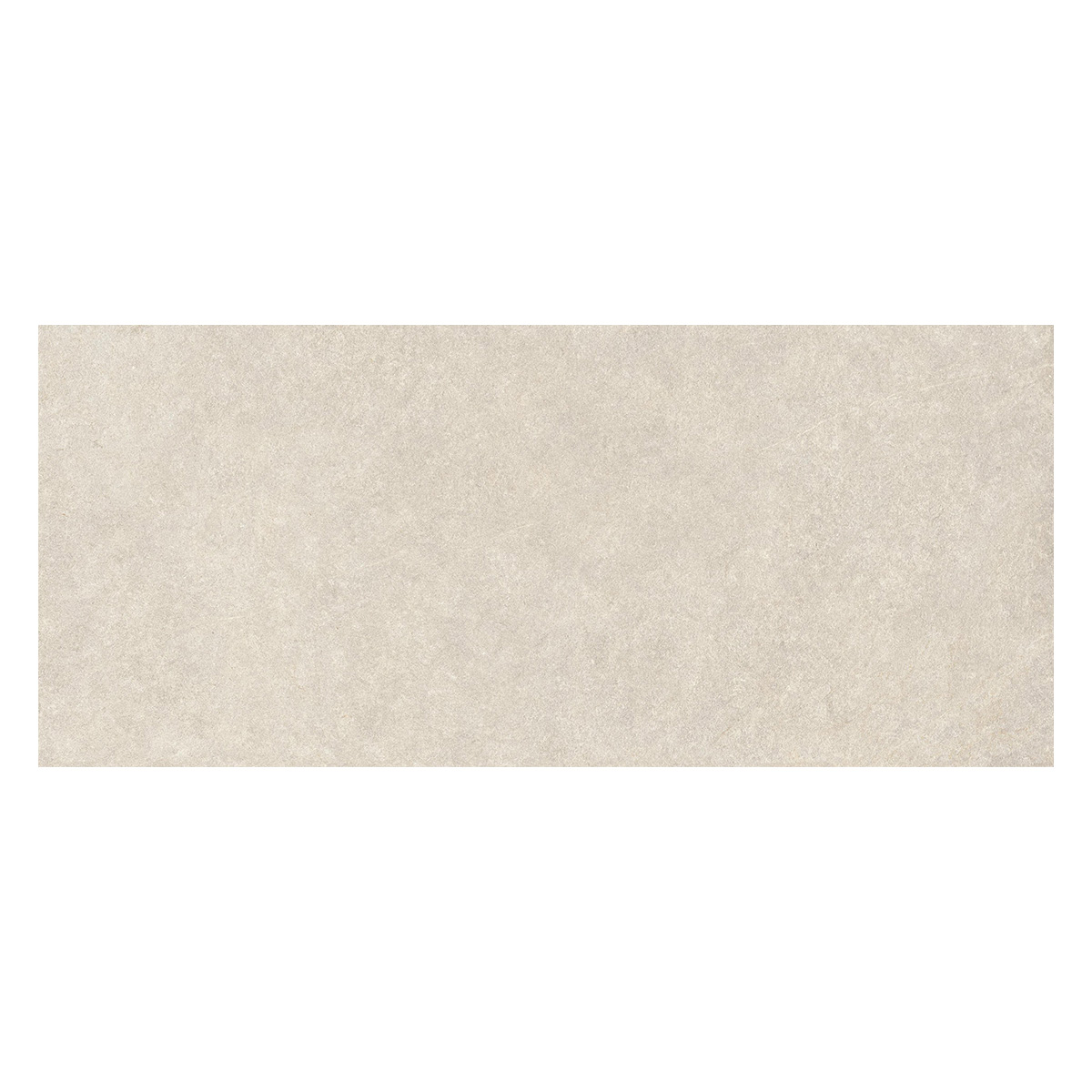 A rectangular Boost Mineral - White ceramic tile featuring a subtle textured surface and a matte finish, displayed against a white background.