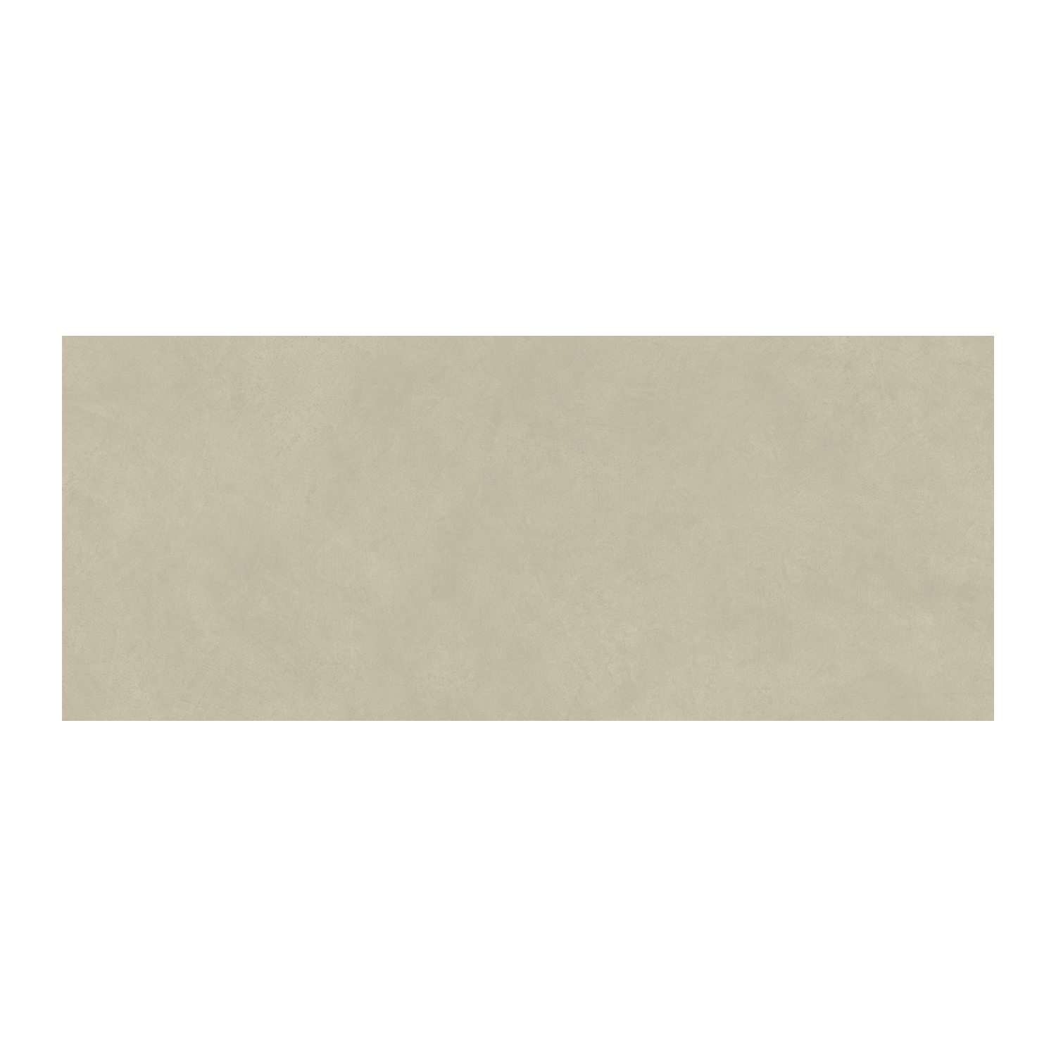 A rectangular Boost Natural Pro - Cinder tile in beige, featuring a smooth matte finish with subtle texture, centered on a white background.