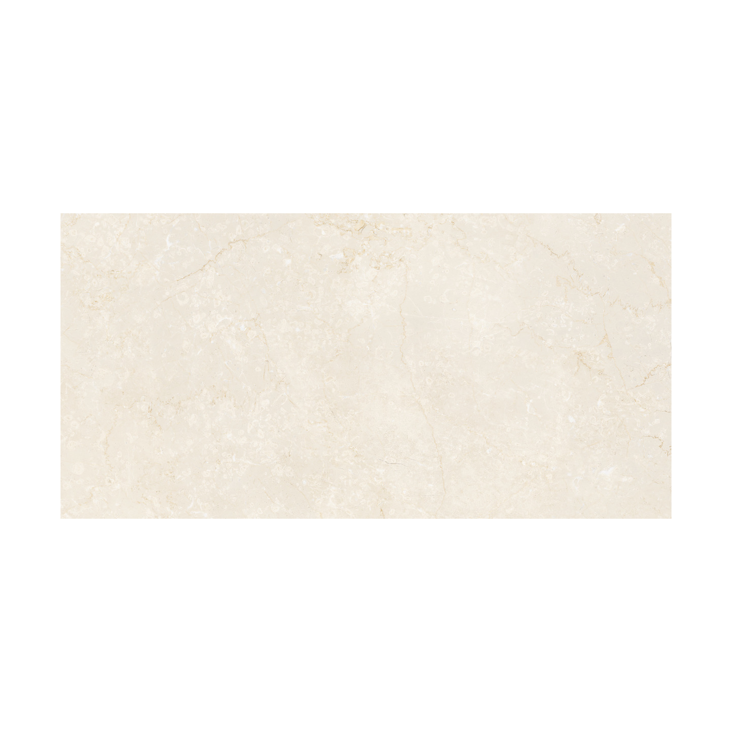 A rectangular Classic Boutique - Botticino Beige marble tile with subtle veining and a smooth, glossy surface, displayed against a white background.