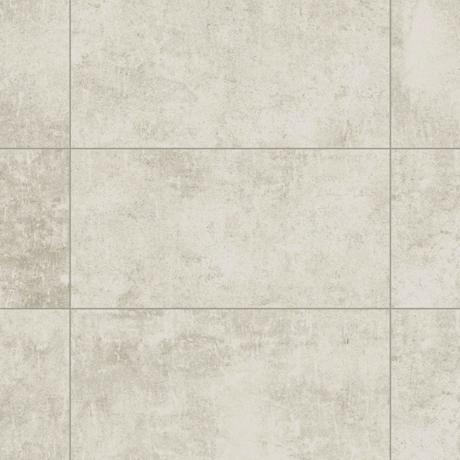 Cove - Linen features light gray, square ceramic tiles with subtle textured patterns and thin grout lines arranged in a grid layout, offering a clean and modern appearance.