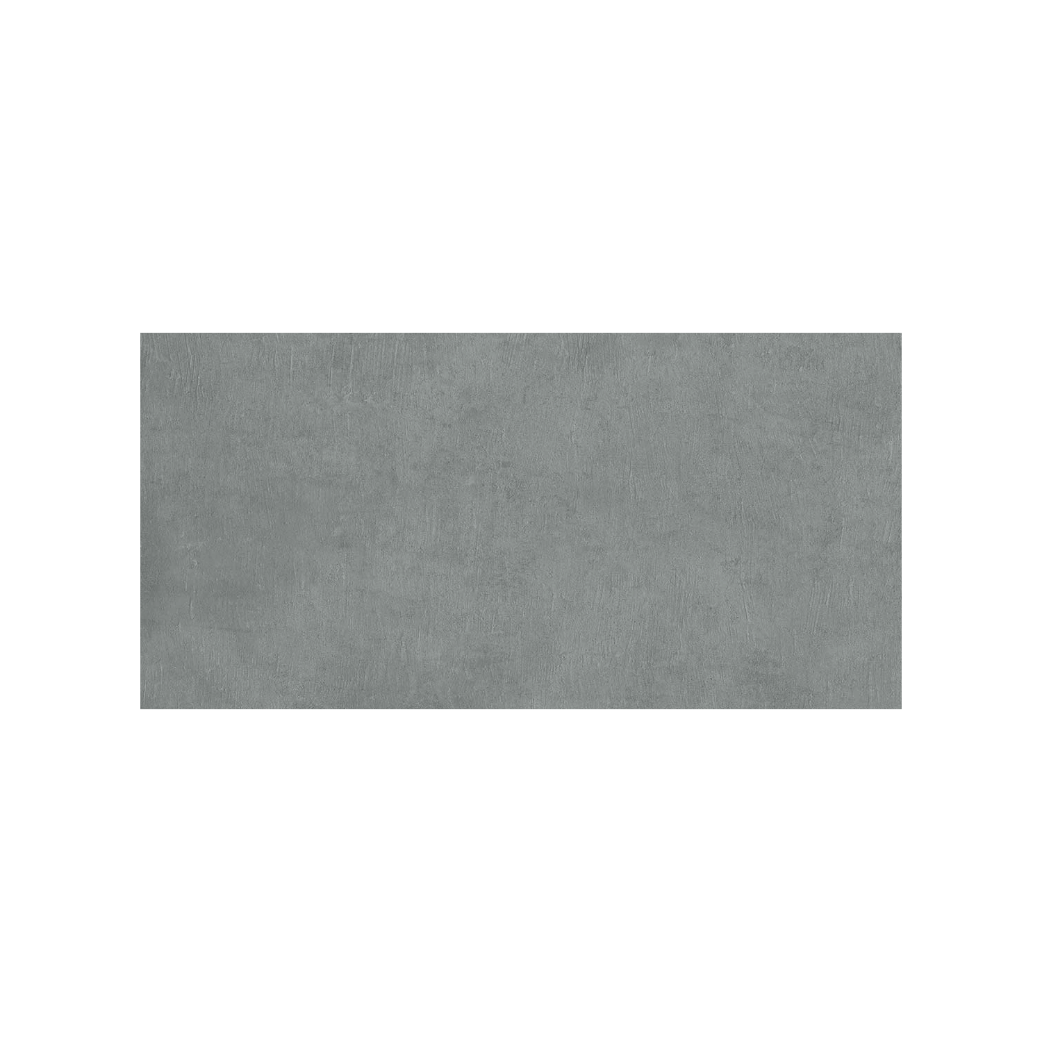 A rectangular "Cove - Ocean" tile in gray, featuring a smooth, matte finish with subtle texture, centered on a white background.