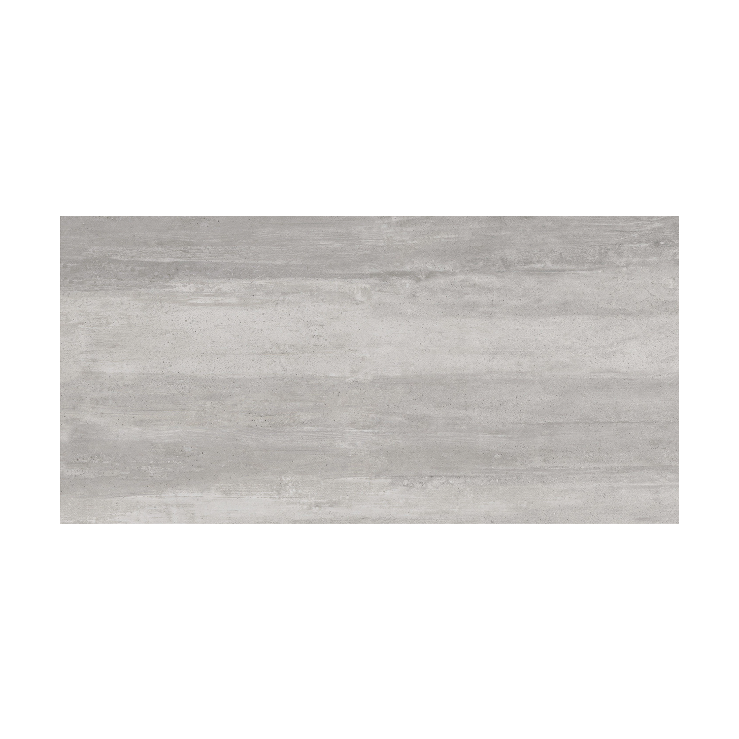The Ecocrete - Aqua is a rectangular gray concrete tile featuring a smooth, slightly textured surface with subtle horizontal streaks, shown against a white background.