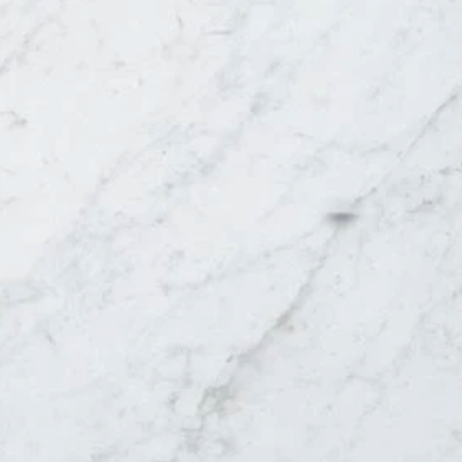Eon - Carrara Wall features a white marble surface with subtle gray veining and a small dark smudge near the center-right area.