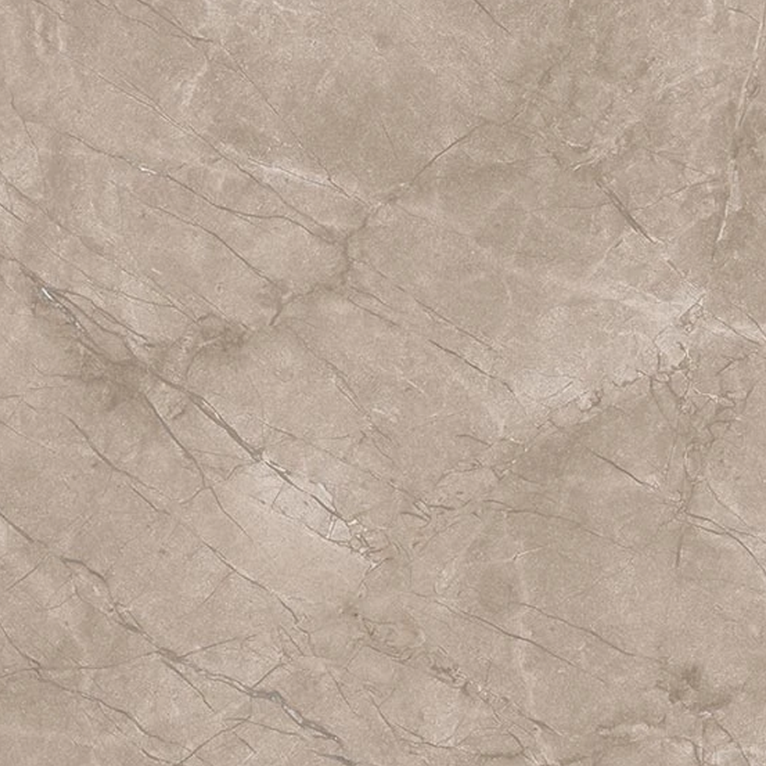 Eon - Corinthian Beige features a light brown marble surface with subtle white and gray veining patterns throughout, evoking a natural stone texture. The appearance is smooth and polished.
