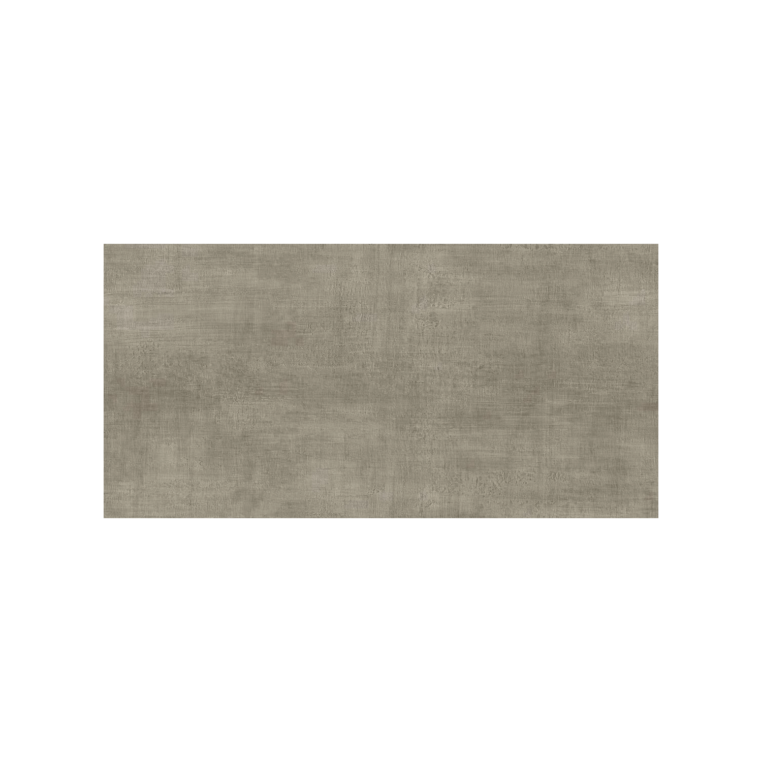 A rectangular Fray - Gray tile with a subtle, textured concrete-like surface, centered on a white background.