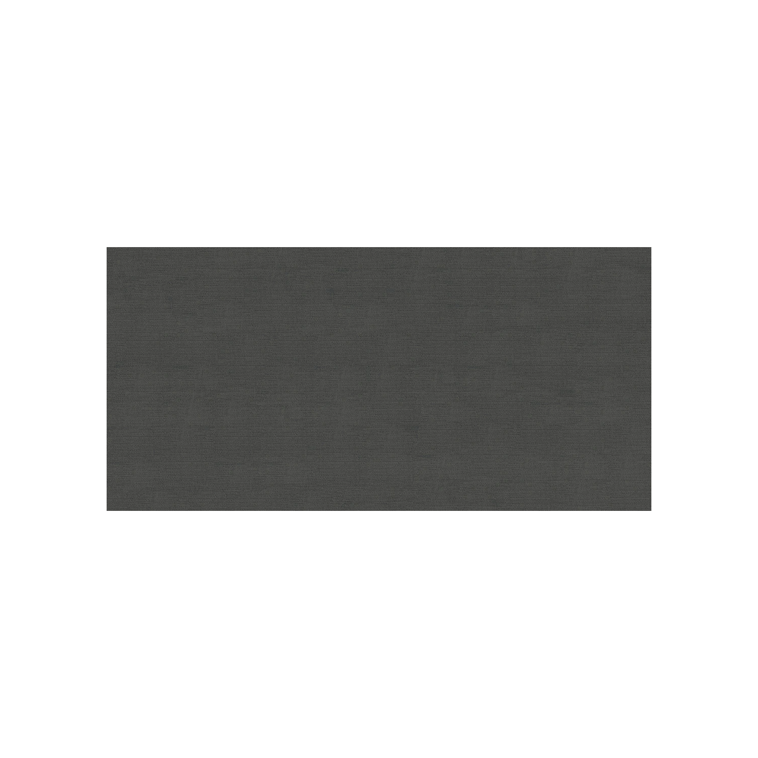 A rectangular Fray X - Graphite tile in dark gray, featuring a subtle textured pattern, is centered on a plain white background.