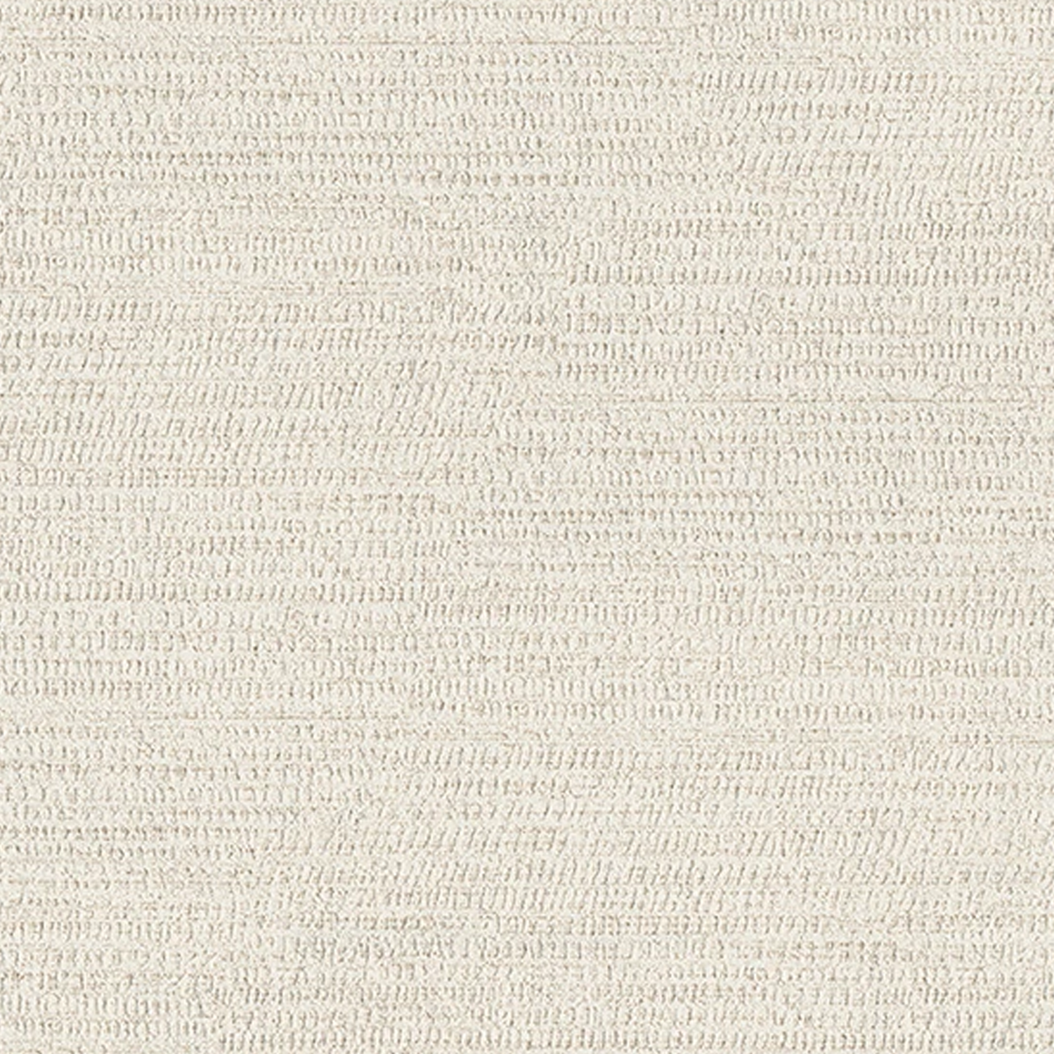 Fray X - Moon features a light beige textured fabric with subtle horizontal and vertical linear patterns that create a stitched or woven appearance across the surface. The design is minimal and monochromatic.