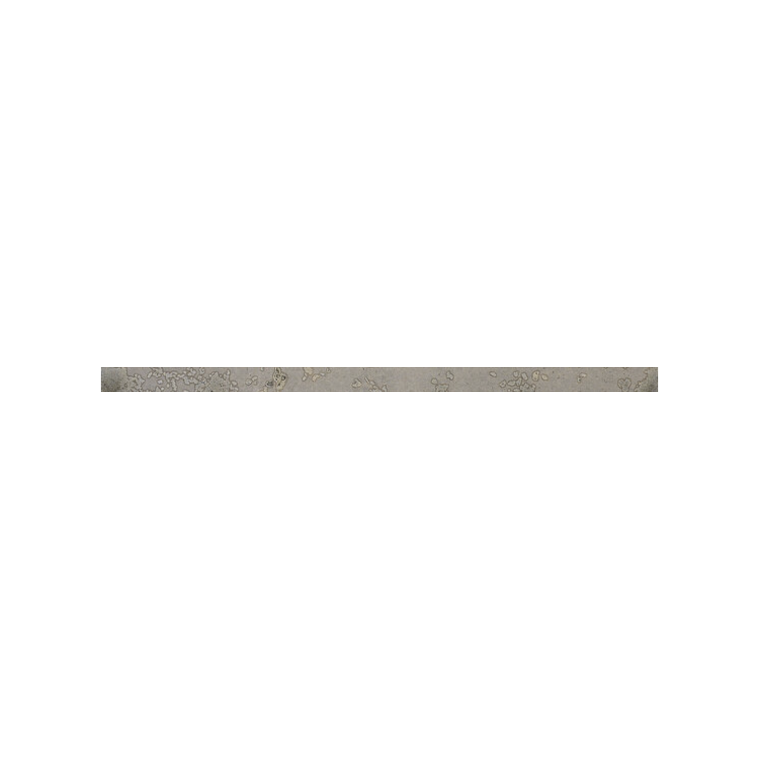 Centered on a plain white background is Grunge - Grey: a thin, horizontal strip featuring a slightly textured surface with subtle speckles in a gray shade.