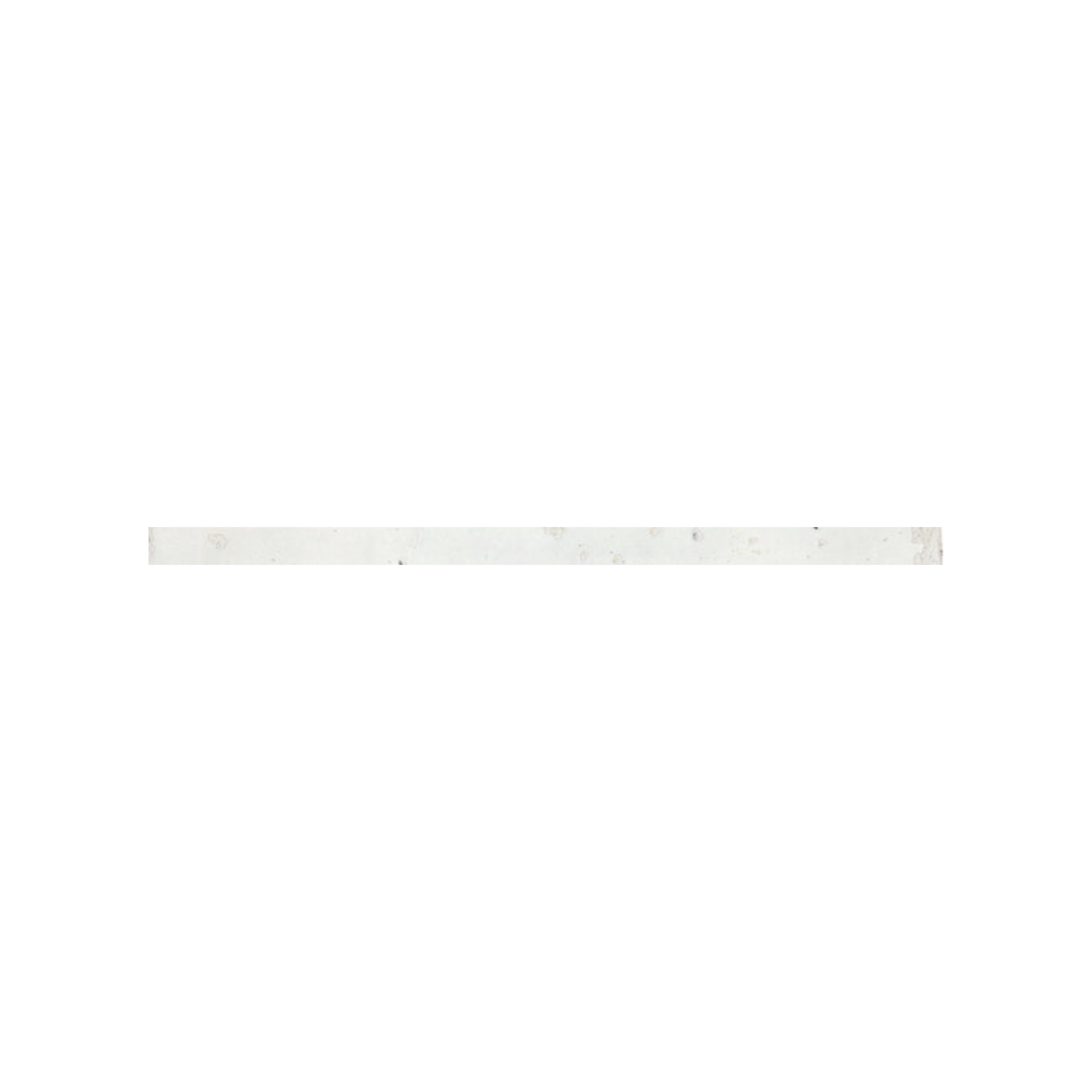 A thin, horizontal white strip of Grunge - Iron centered on a plain white background.