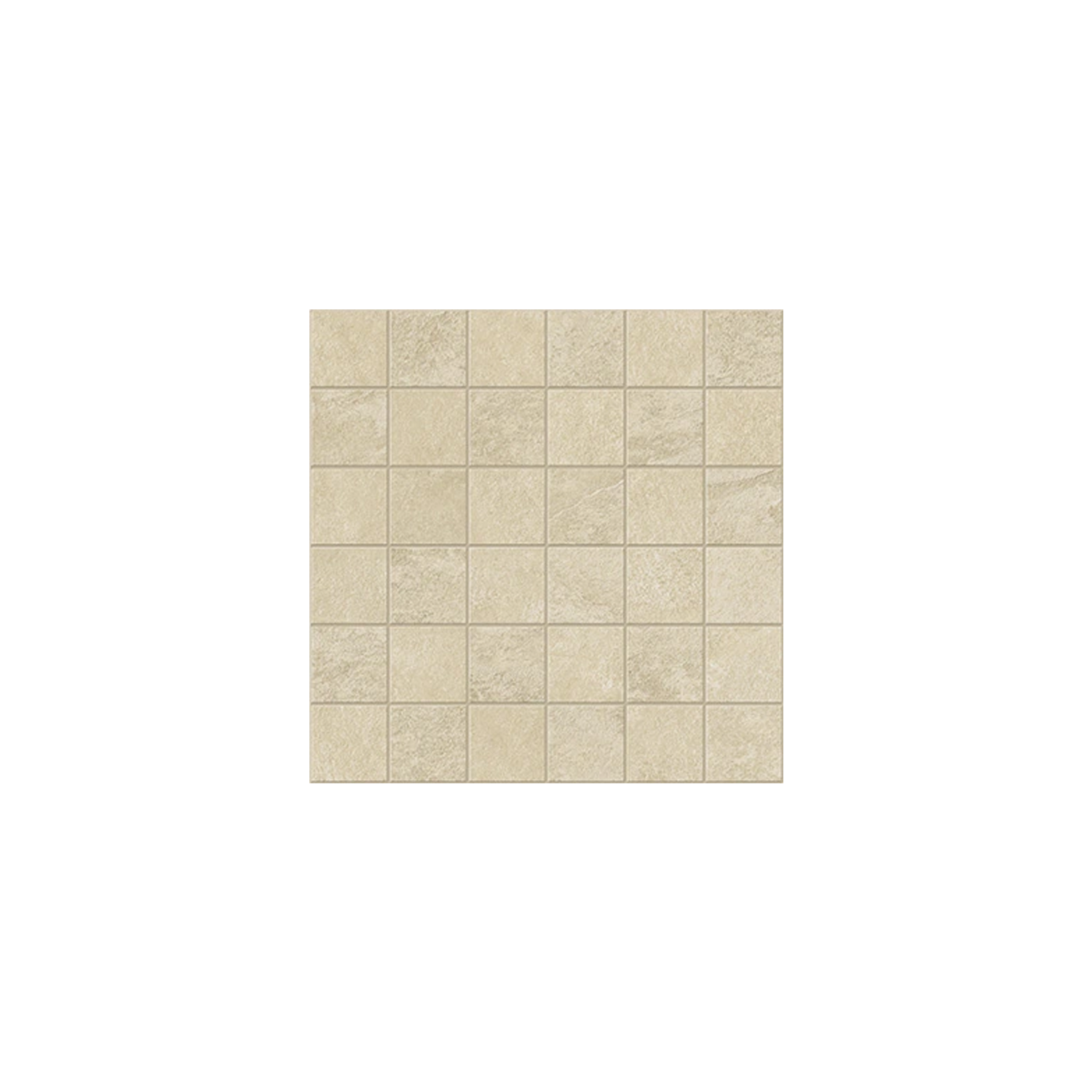 A square sheet of "Hero - Cord" in beige, featuring a grid of small, evenly sized square tiles with a subtle textured pattern. The sheet is shown against a plain white background.
