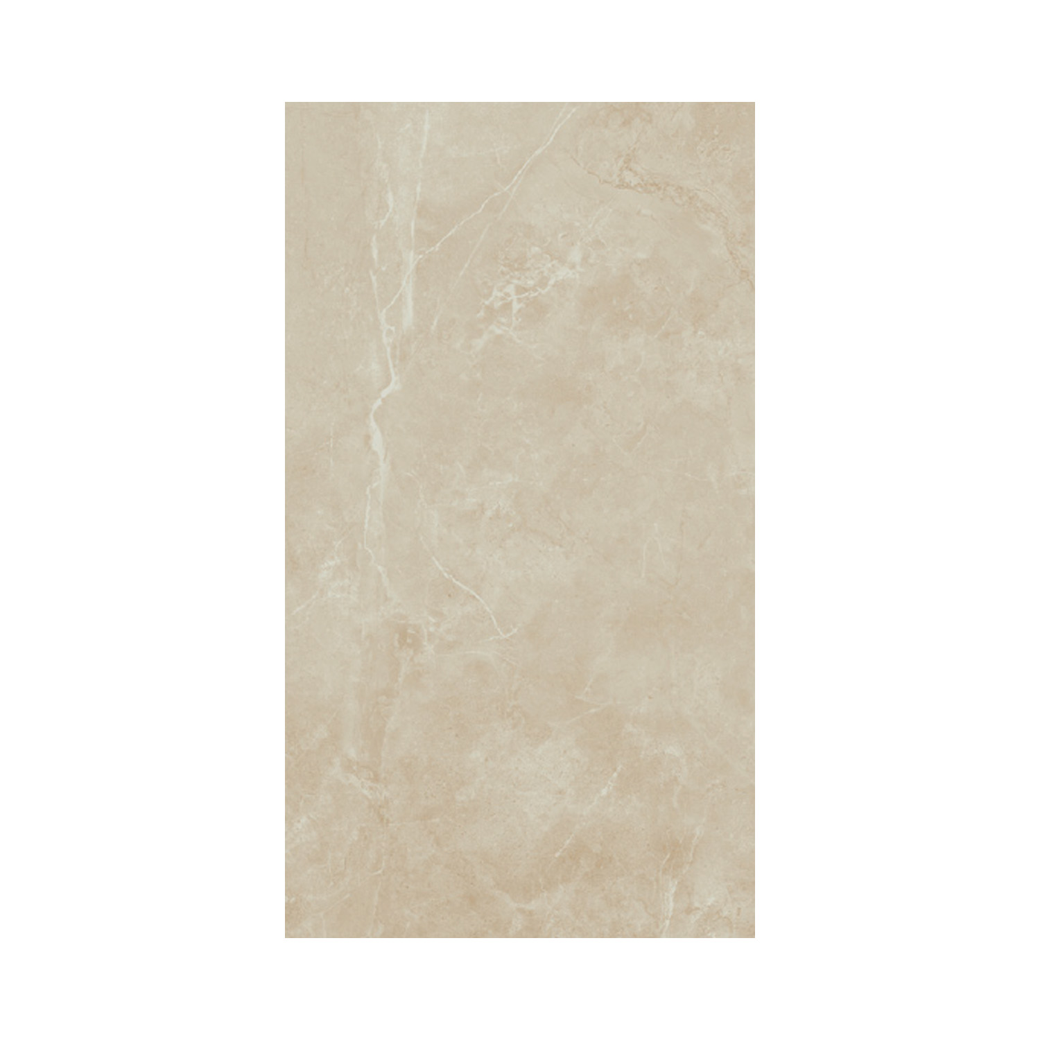 Keystone 2.0 - Bone features a beige marble look with subtle white veining and a smooth, polished surface. Its natural, irregular pattern lends an elegant and timeless appeal to any space.