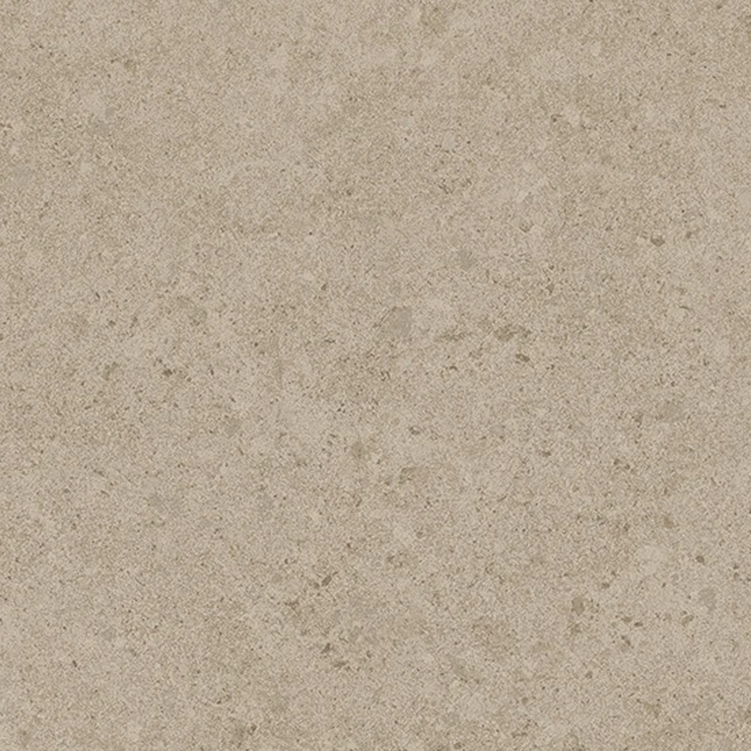 Legacy Limestone - Clay features a beige stone surface with a lightly speckled, textured pattern. Subtle color variations and small flecks emulate the natural look of stone or concrete flooring.