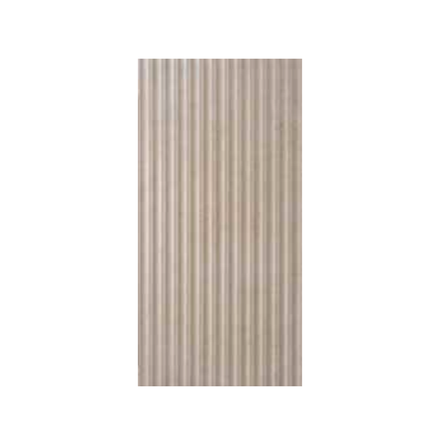 A rectangular panel called "Lutezia - Loira Beige," featuring vertical beige and light brown stripes that resemble a wooden or laminate surface.