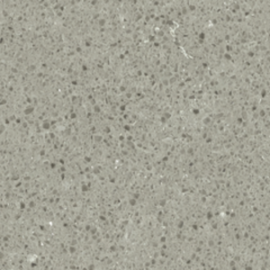 A rectangular, flat shelf from the Marmiline - Fog collection, featuring a smooth gray surface, is shown angled against a white background.