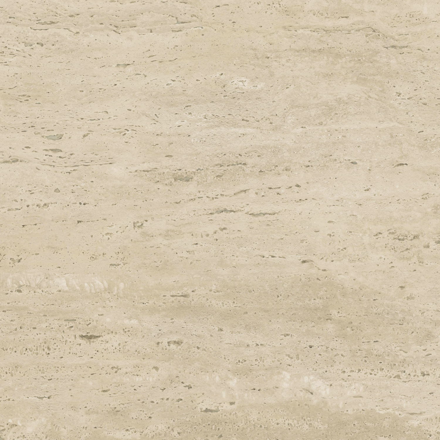 Marvel Travertine - Pearl Vein Cut features a beige stone surface with delicate natural veins and textured patterns, offering a soft, neutral tone ideal for use as flooring or wall tiles.