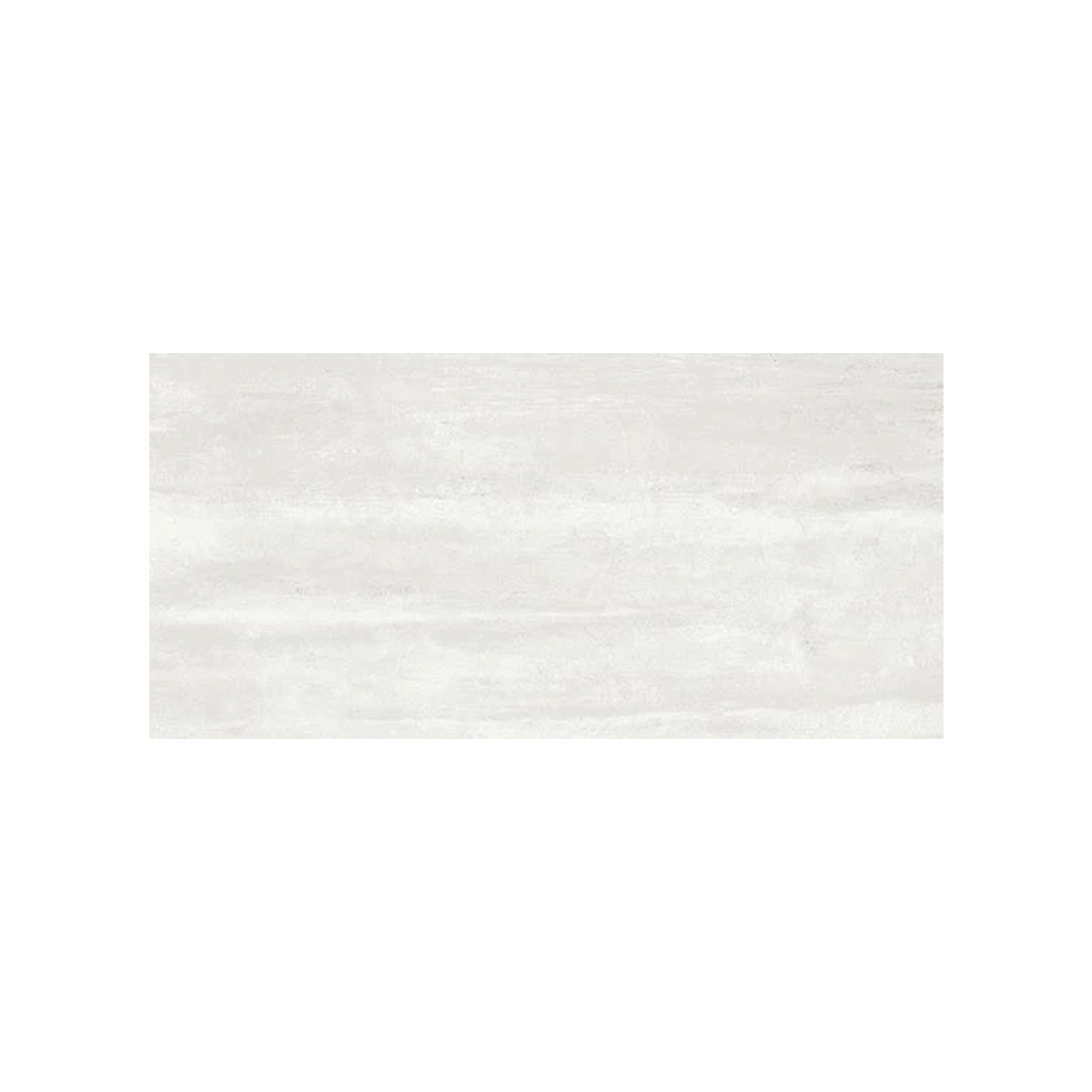 A rectangular Reflex - Bright tile in light gray ceramic, featuring a subtle textured pattern, displayed on a plain white background.