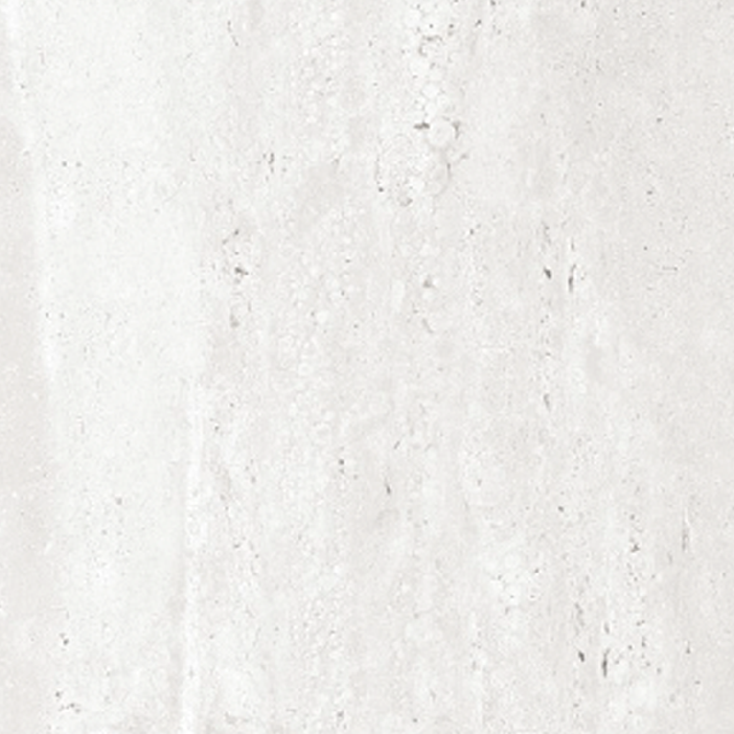 Travstone - White features a light gray surface with subtle speckles and faint streaks reminiscent of concrete or natural stone. Its gently textured finish offers a slightly rough, organic feel, complete with soft shading variations and small, authentic imperfections throughout.