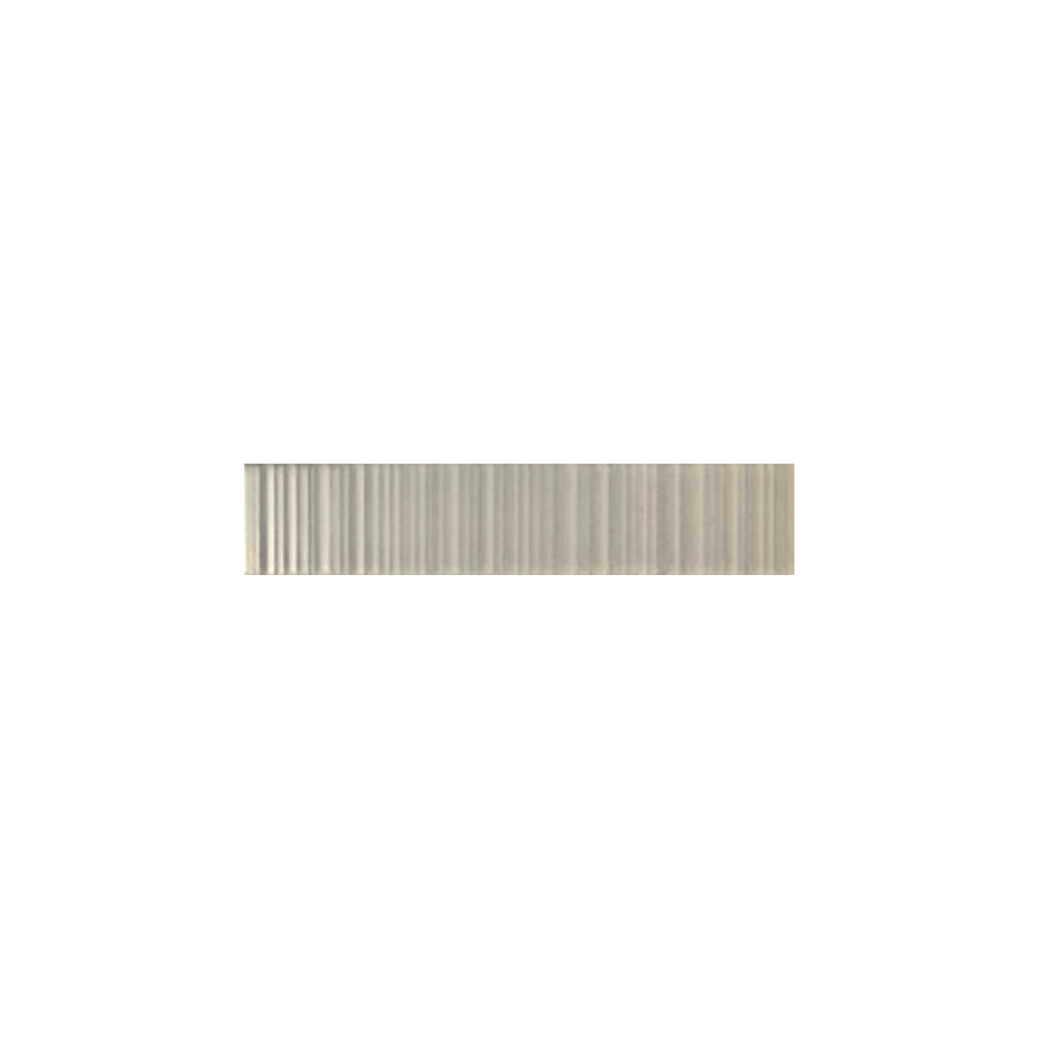 A row of Vibrant - Beige staples aligned horizontally on a white background.
