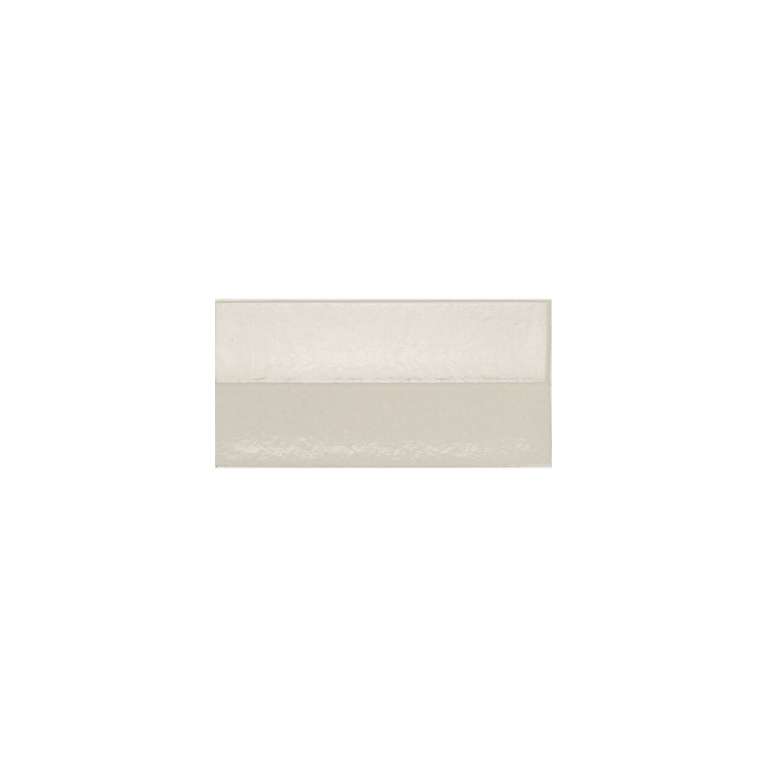 A single rectangular Arka - Ona Bone tile in off-white with a glossy finish, centered on a plain white background.