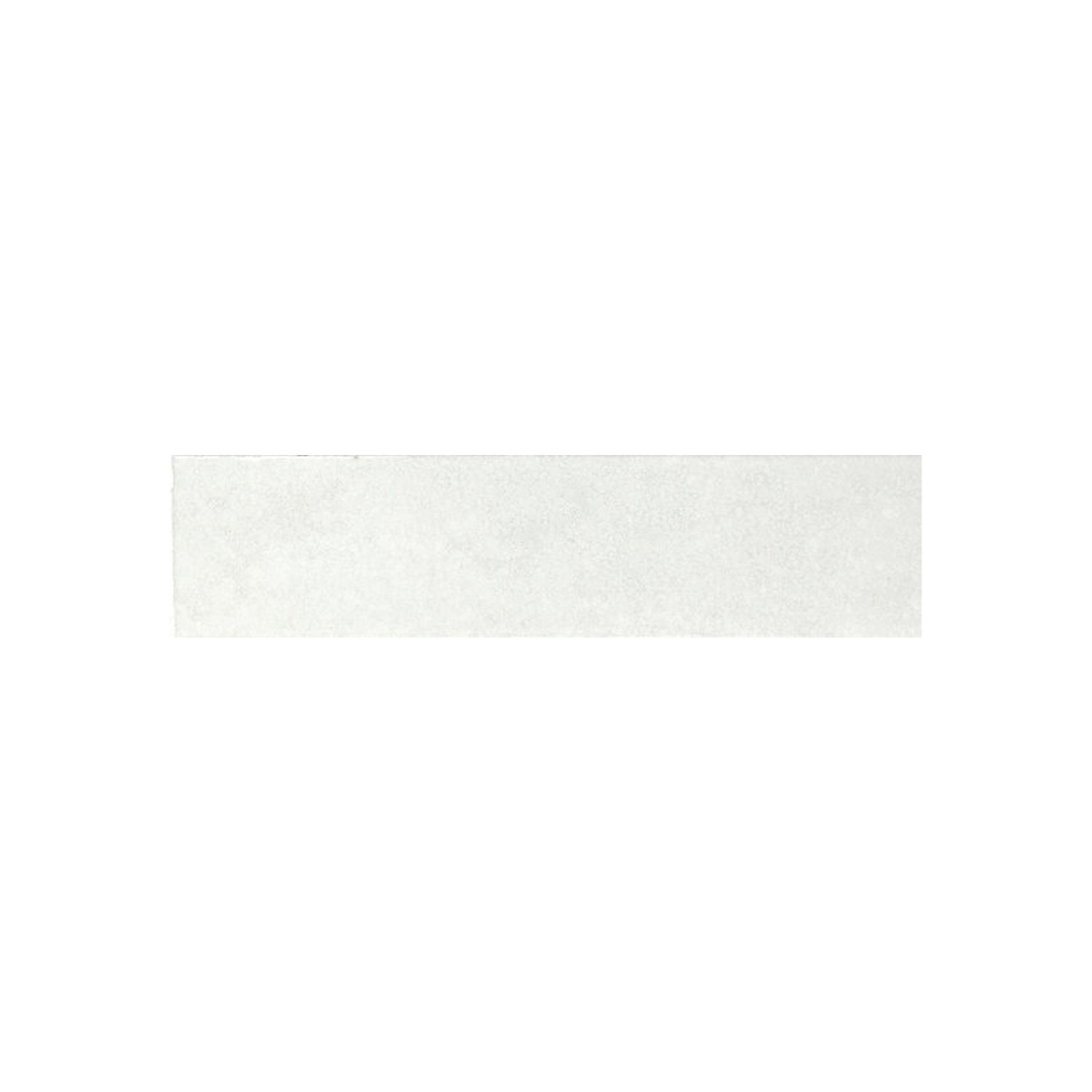 A plain, white, rectangular Touch - White strip centered on a white background.