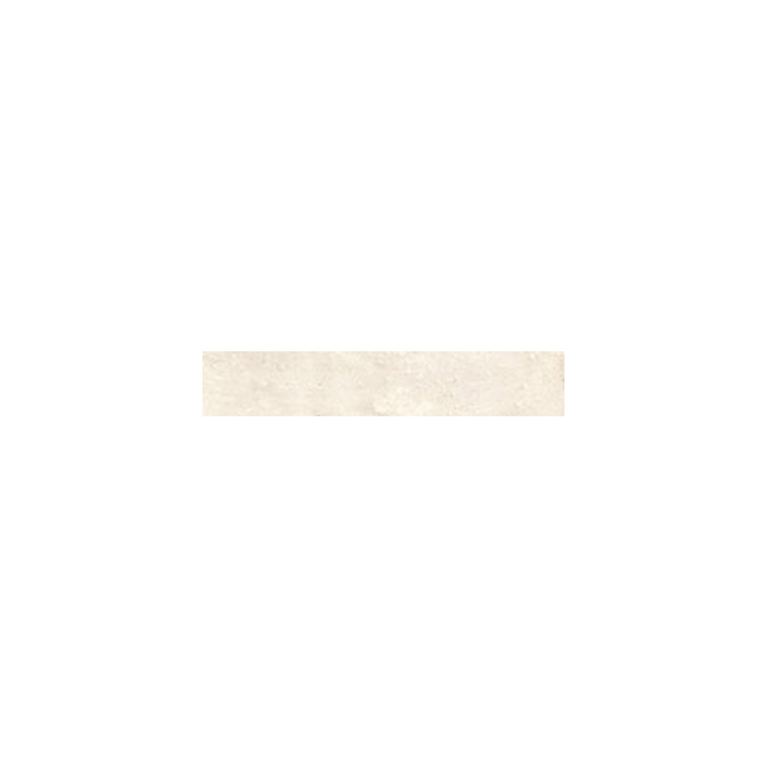 A rectangular strip in the color "Bone" from the Tyrrhenia collection, featuring a subtle textured pattern and displayed on a plain white background.