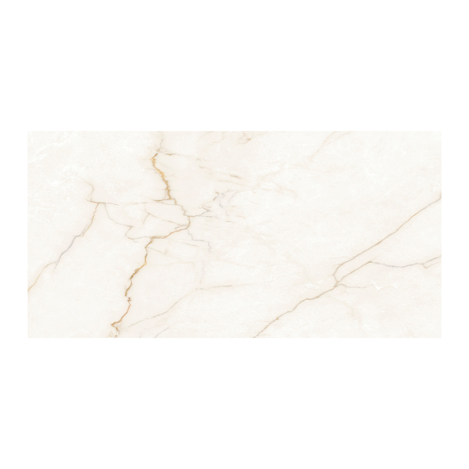 White Balance is a white marble slab featuring subtle beige and gold veining patterns that run across the surface, creating an elegant and natural stone texture.